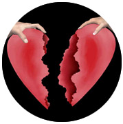 сердце пополам