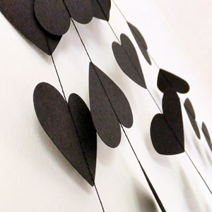 сердечные гирлянды