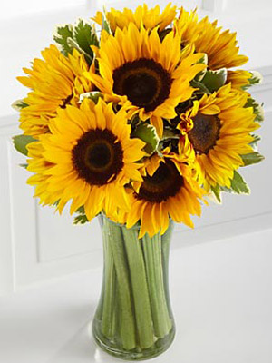 букет из Подсолнухов