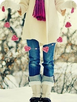 картонные сердечки