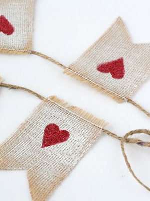 Тканьевые гирлянды