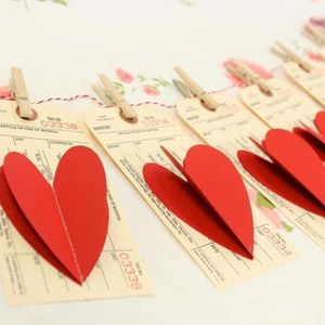 Гирлянда «Билет в страну любви»