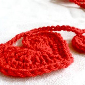 Вязаные  гирлянды