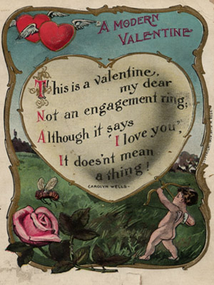 открытка-валентинка