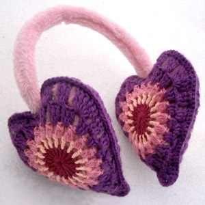 наушники в форме сердечек