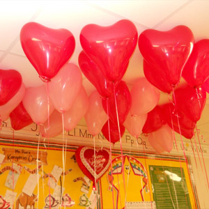 шары сердечки