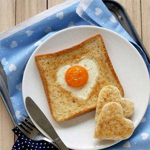 сердечко-яичница 