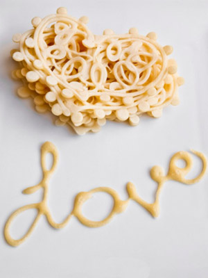 ажурные сердечные блины 