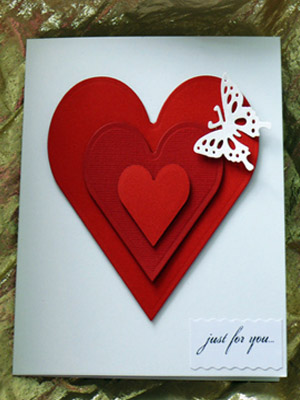 Как сделать открытку-валентинку своими руками?