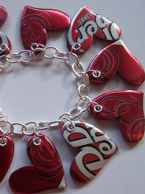 сердечный браслет 