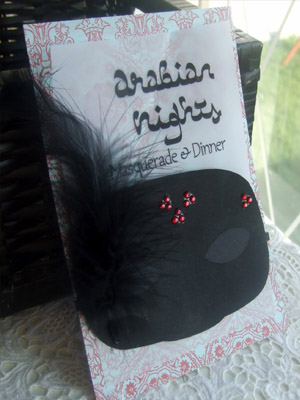 приглашение на арабскую вечеринку