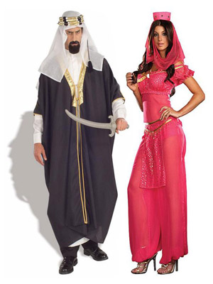 костюм для арабской пары