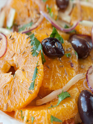 марроканский овощной салат