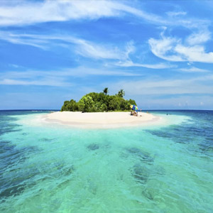 остров в океане