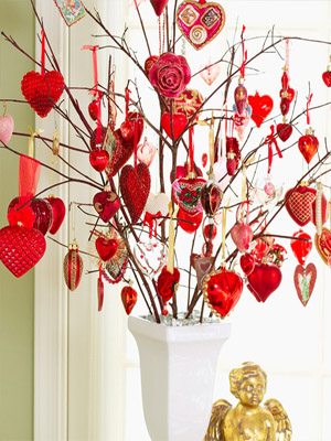 декор на День Валентина