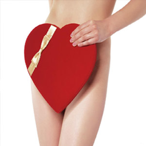 секрет в сердечке