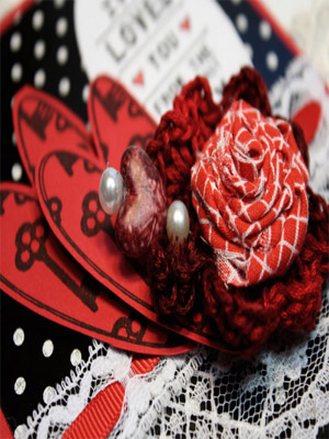 Валентинки с иголкой