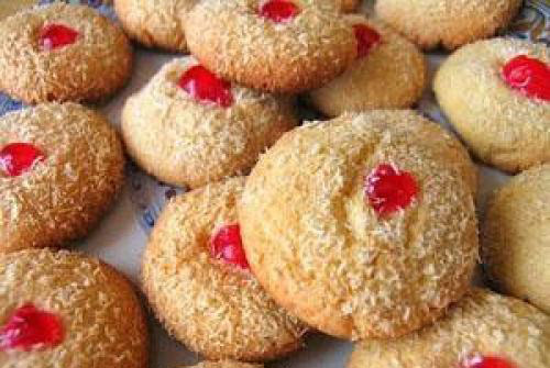 печенье с черешней