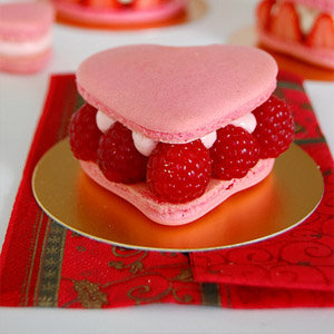 валентинка пироженное