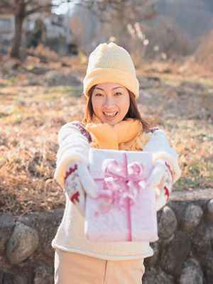 подарок в японии