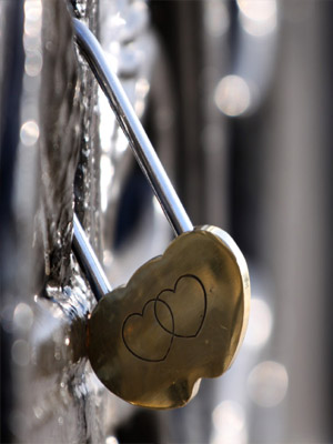 замочек сердечко