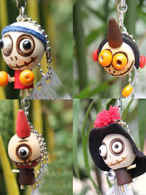 брелоки-монстрики 