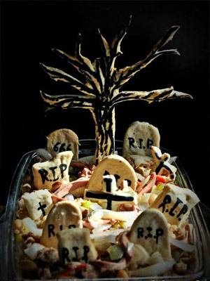 салат «Кладбище»