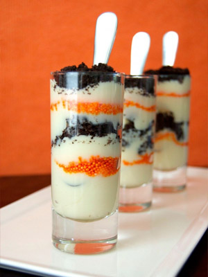 ванильный пудинг