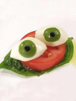 глаза из яиц