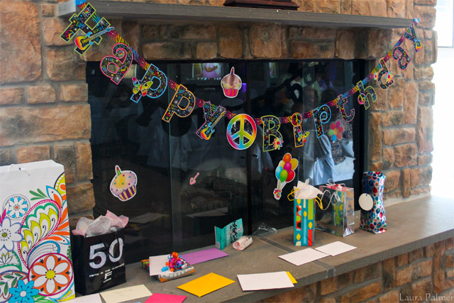 декор к юбилею 50 лет