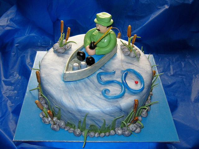 юбилей 50 лет для рыбака