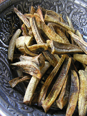 жаренный банан