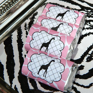 шоколадки с жирафом