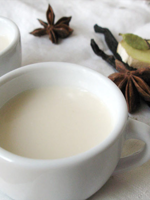 белый горячий шоколад