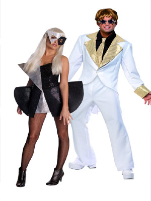 костюм Леди Гаги и Элтона Джона