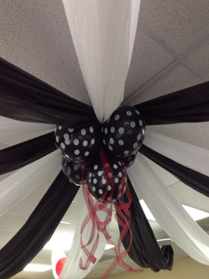 декор потолка