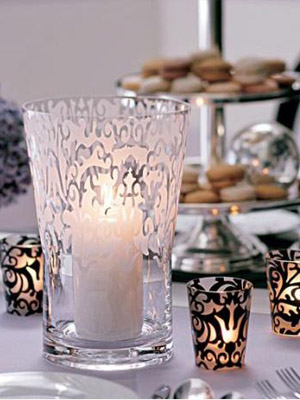 свечи в стаканчиках