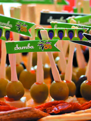 оливки с креветочным мясом 