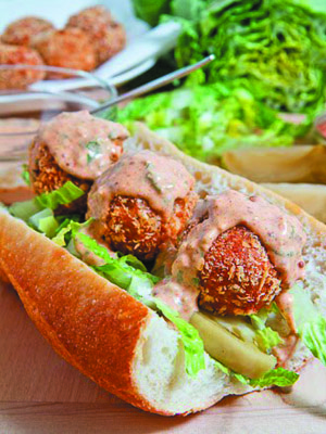 сэндвичи с жареным тунцом