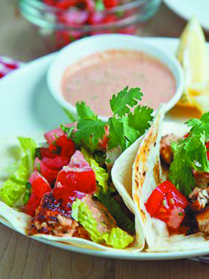 тако с овощами