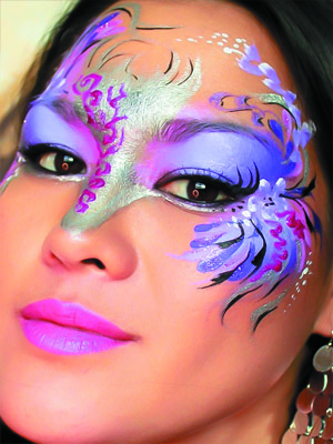 Мэйк-ап для бразильской вечеринки