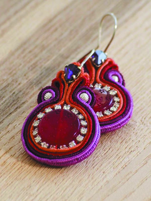 серьги в этническом стиле