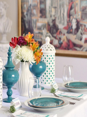 Вечеринка в греческом стиле: приглашения и декор