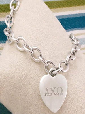 цепочка с греческими буквами