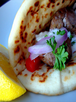 запеченная в лаваше баранина