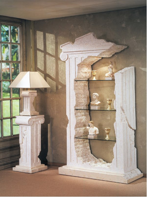 греческий интерьер