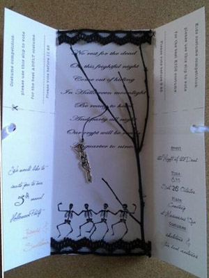 приглашение "Черный ворон"