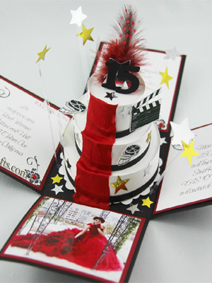 Вечеринка в стиле Голливуд: приглашения и декор