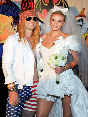 креативный свадебный наряд