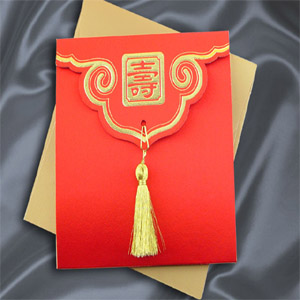 приглашение в китайском стиле